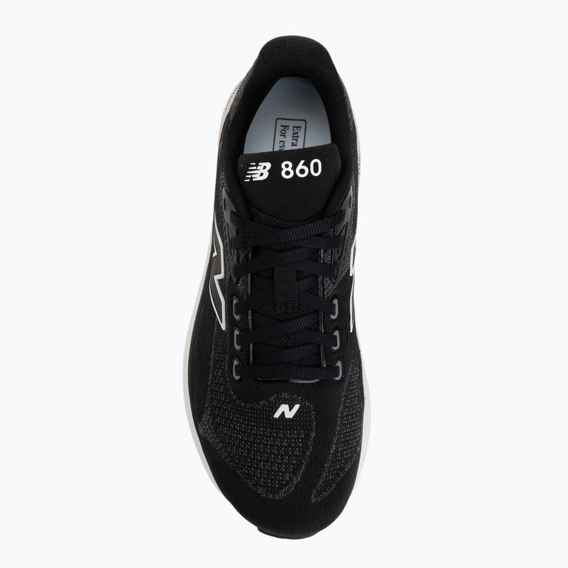 Women's running shoes New Balance Fresh Foam 860's V15 black/ 103 white 5
