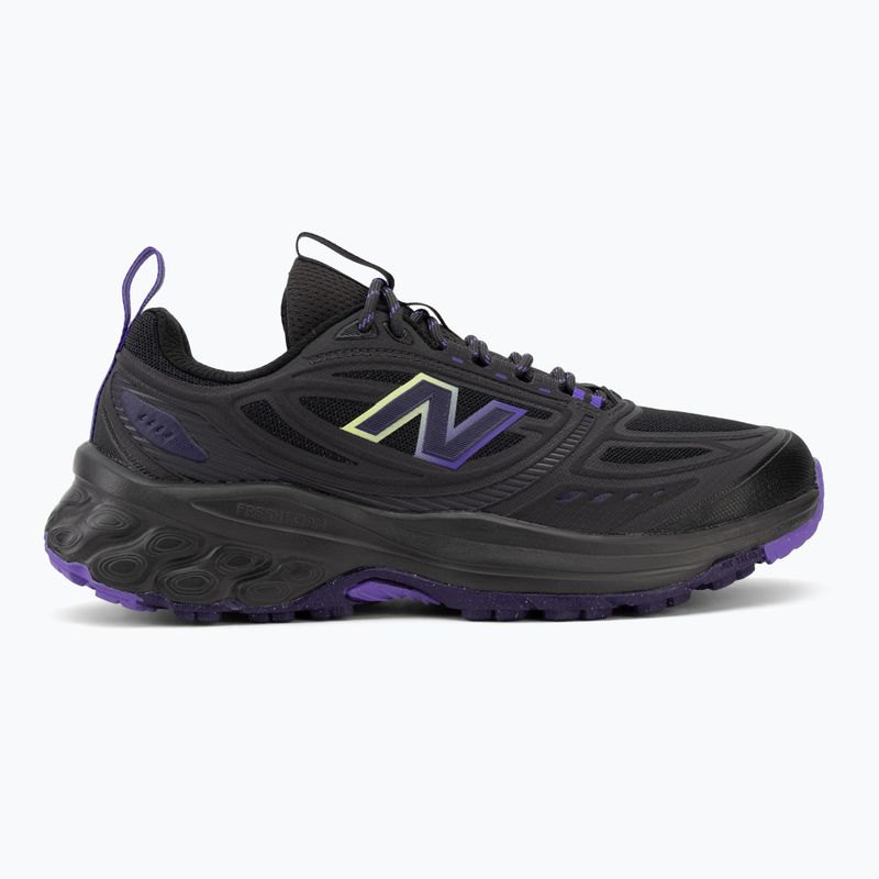 Women's running shoes New Balance Fresh Foam 410's V9 black/electric indigo/afterglow 2