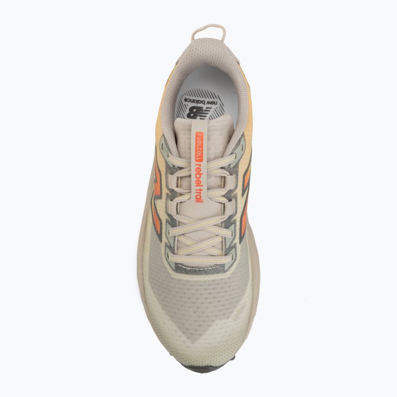 Women's running shoes New Balance Rebel V1 white peach/timberwolf 5