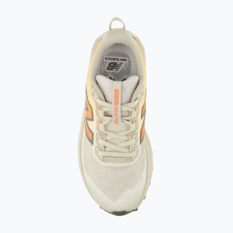 Women's running shoes New Balance Rebel V1 white peach/timberwolf 5