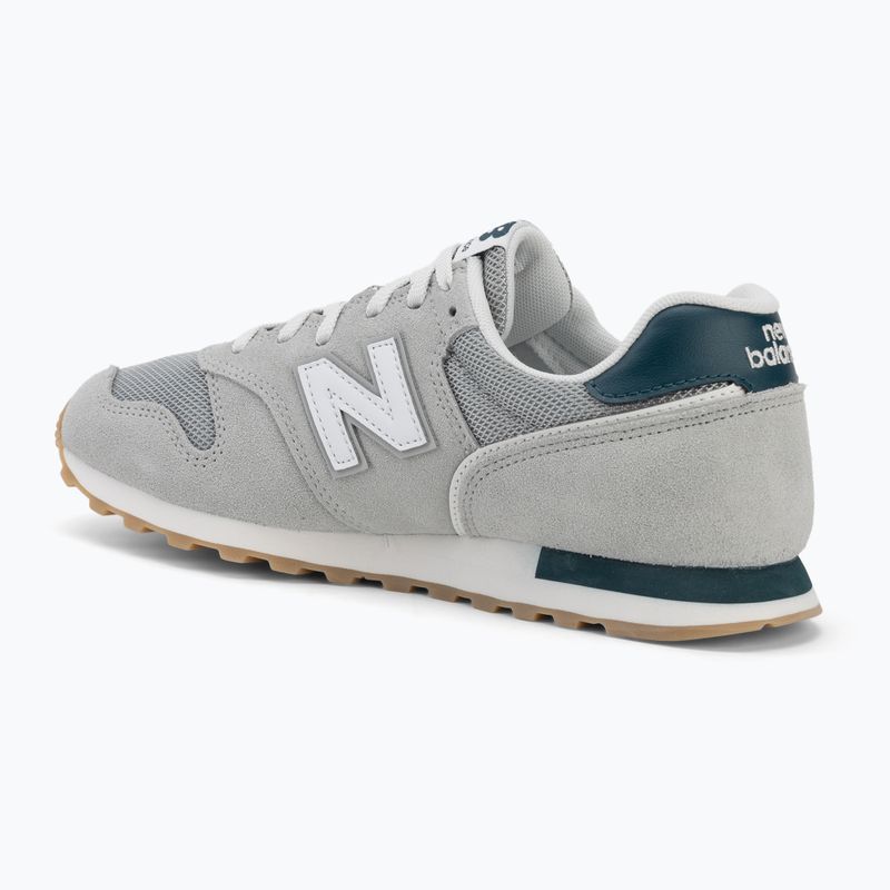 Men's shoes New Balance 373's V2 lone star grey/medusa green 3
