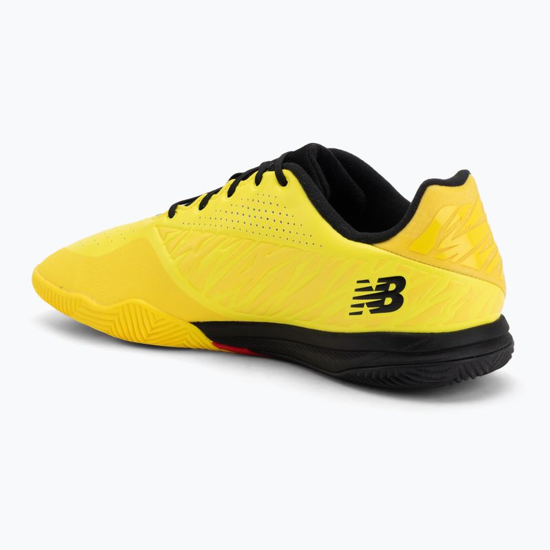 Football boots New Balance Furon Pro V8 IN punch yellow/black 100/fire cracker 2