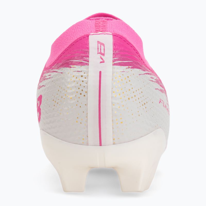 Football boots New Balance Furon Team V8 FG pink heat/sea salt/gold metallic 6