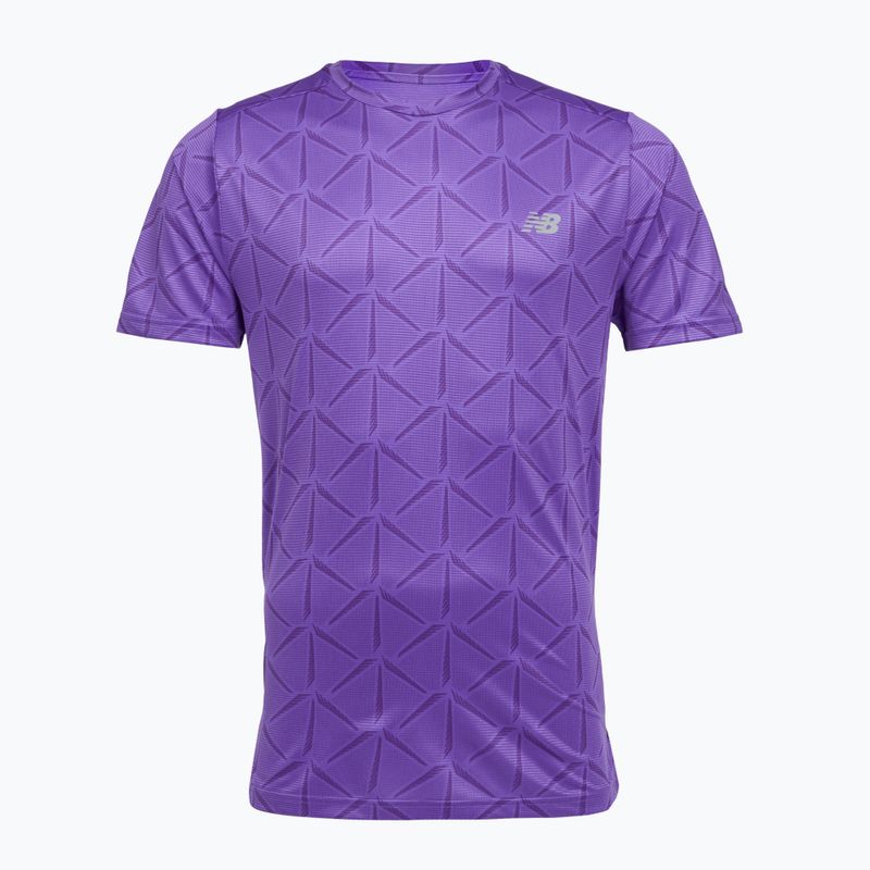 Men's T-shirt New Balance Essentials Printed T electric purple 6