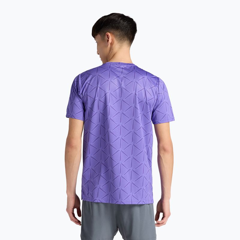 Men's T-shirt New Balance Essentials Printed T electric purple 2