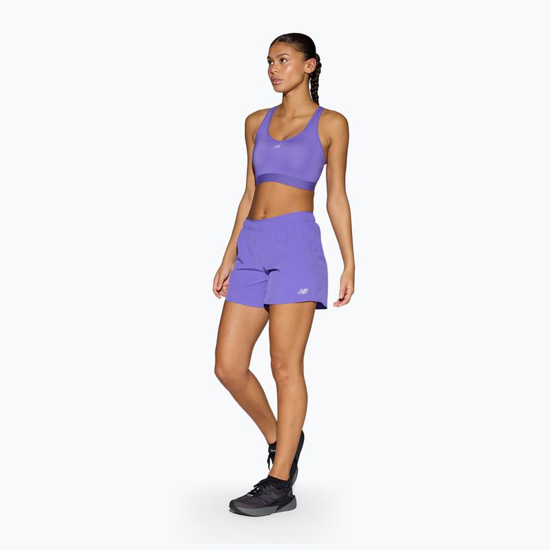 Women's running shorts New Balance RC 5" electric purple 2