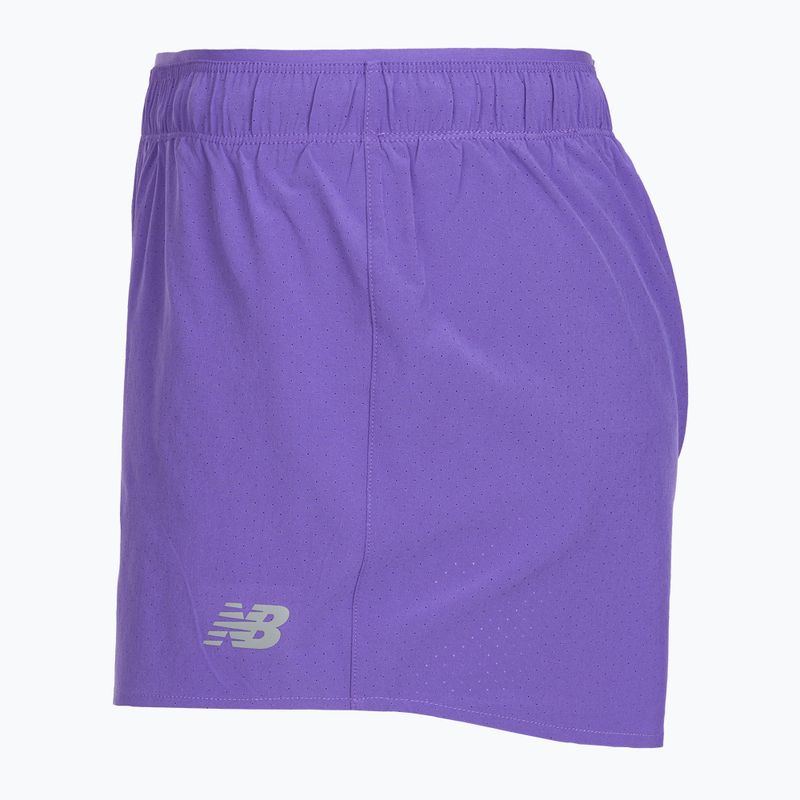 Women's shorts New Balance RC Seamless 3" electric purple 10