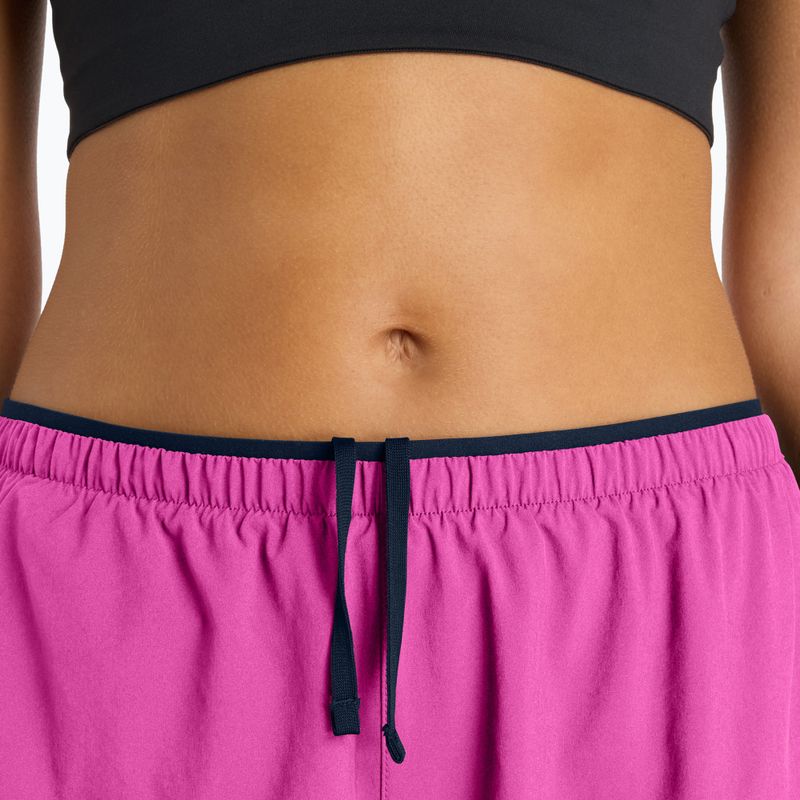 Women's running shorts New Balance Run Essentials 3" pink heat 12