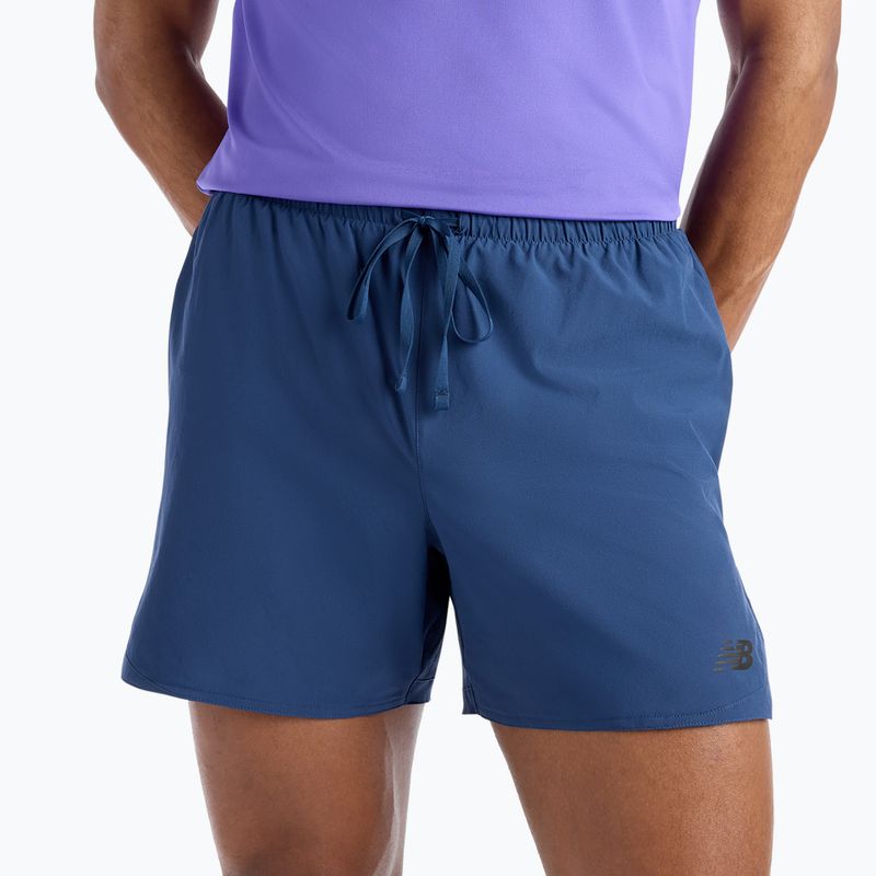 Men's running shorts New Balance Run Essentials 5" Short nb navy 4