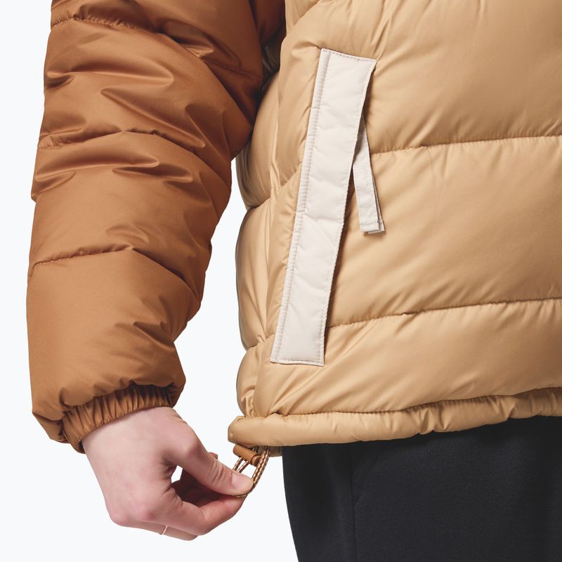 Women's insulated jacket Columbia Pike Lake canoe/camel brown/dark stone 9