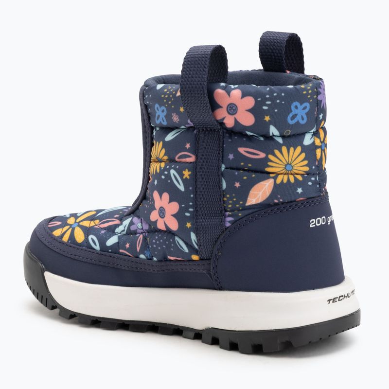 Children's snow boots Columbia Youth Snowtrot Mid nocturnal/wildflower whimsy 3