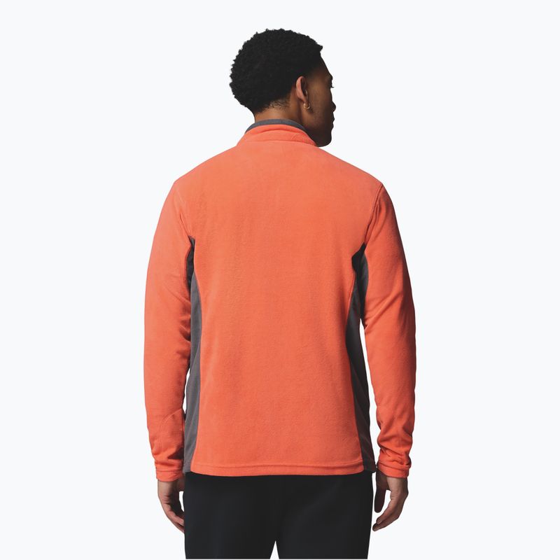 Men's Columbia Klamath Range II HZ fleece jacket - Zing/Shark 3
