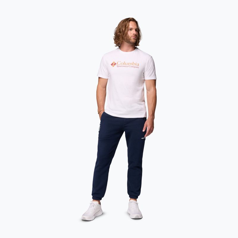 Men's T-shirt Columbia CSC Basic logo white/csc retro logo 2