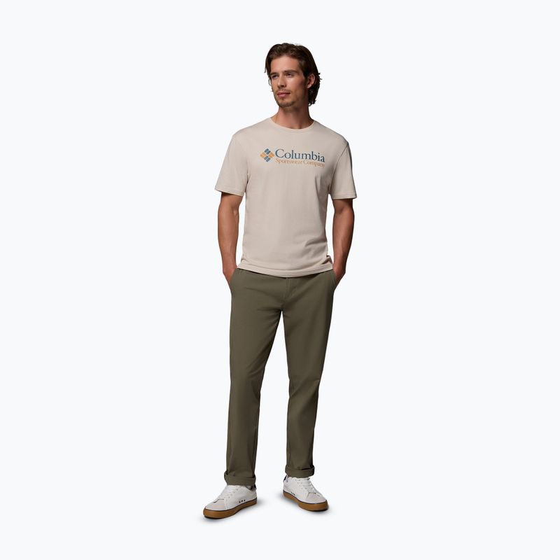 Men's T-shirt Columbia CSC Basic logo dark stone/csc retro logo 2