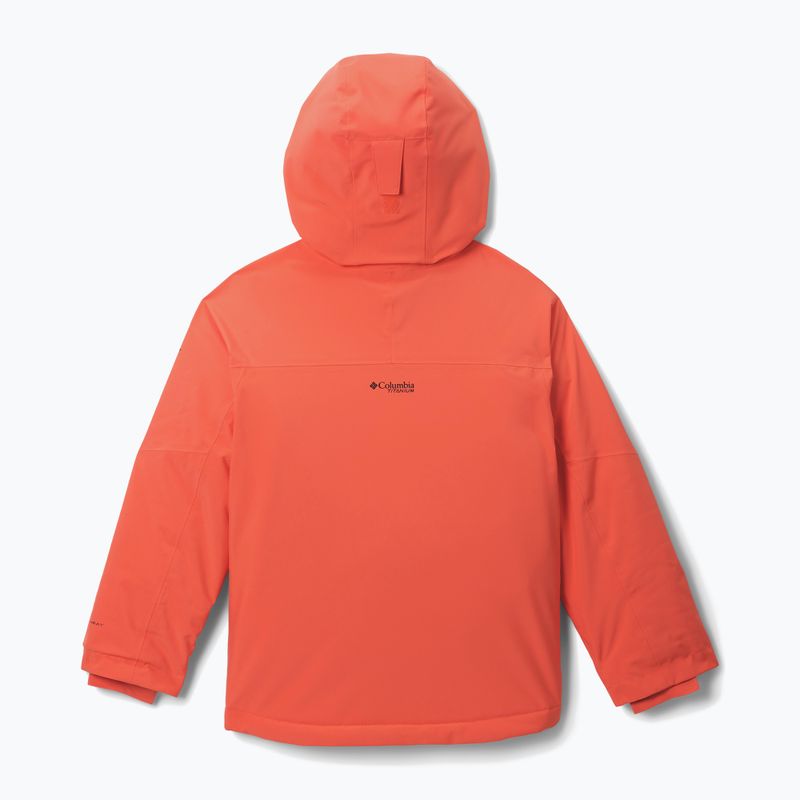 Children's ski jacket Columbia Holcomb Grove zing/black 2