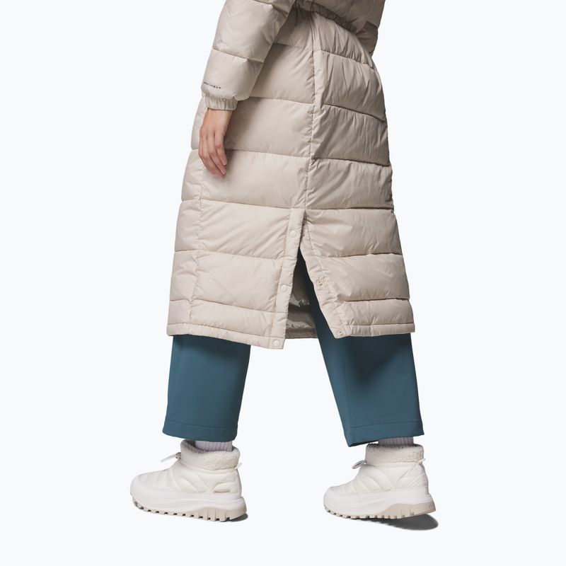 Women's insulated coat Columbia Pike Lake III Long dark stone 8