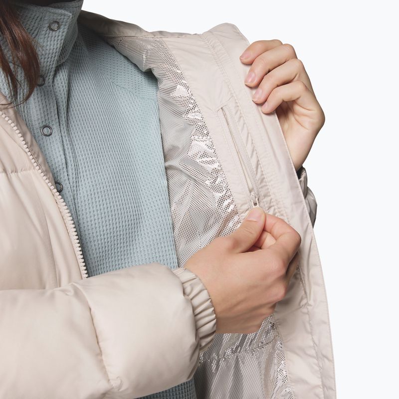 Women's insulated coat Columbia Pike Lake III Long dark stone 11