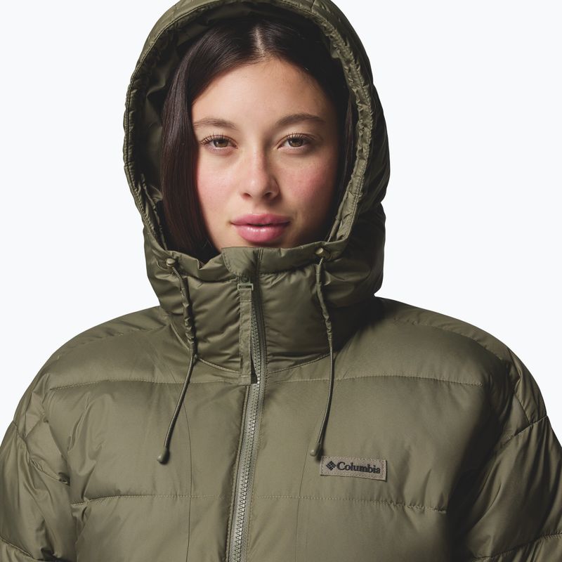 Women's insulated coat Columbia Pike Lake III Long stone green 6