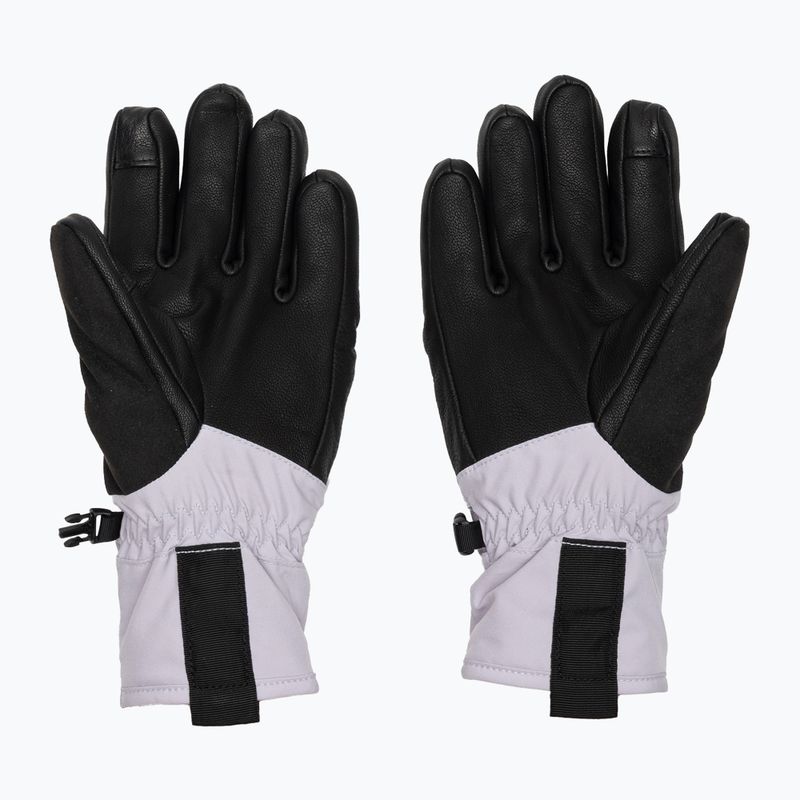 Women's trekking gloves Columbia PowBound lavender pearl/shale purple/black 3