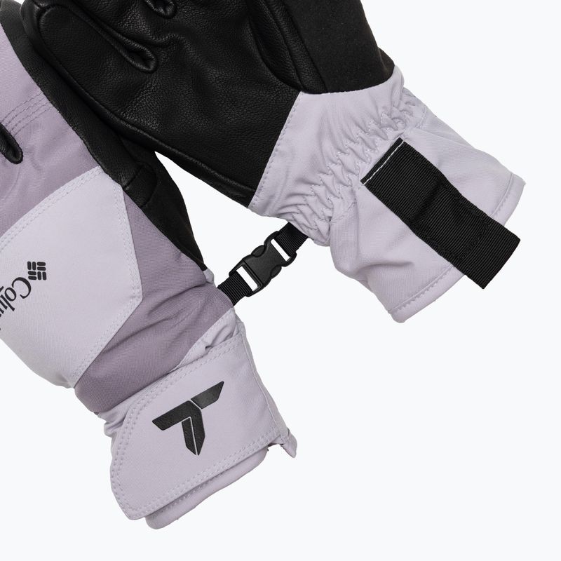 Women's trekking gloves Columbia PowBound lavender pearl/shale purple/black 5