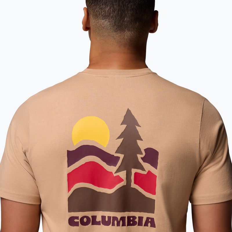 Trekking T-shirt męska Columbia Explorers Canyon Back canoe/get hiked 6