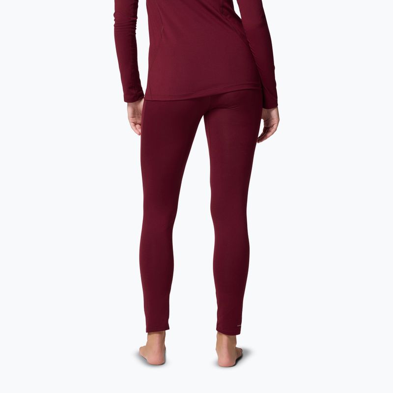 Women's thermal trousers Columbia Midweight Stretch rich wine 3