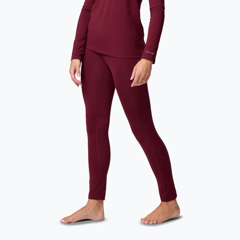 Women's thermal trousers Columbia Midweight Stretch rich wine 4
