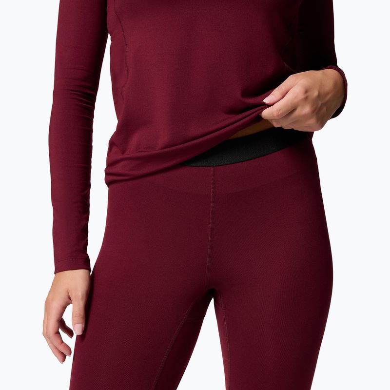 Women's thermal trousers Columbia Midweight Stretch rich wine 5