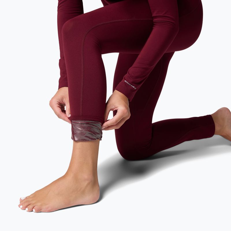 Women's thermal trousers Columbia Midweight Stretch rich wine 7
