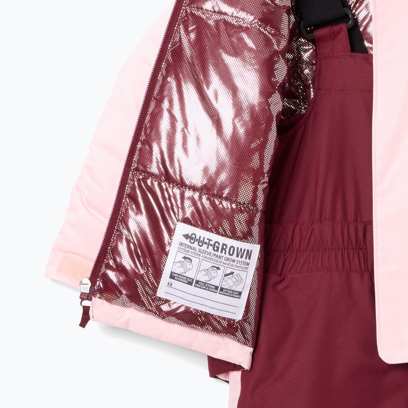 Children's ski set Columbia Buga IIi Set satin pink/rich wine 6