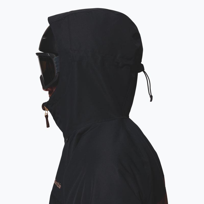 Men's snowboard jacket Columbia Coreshot tobacco/black/canoe 6