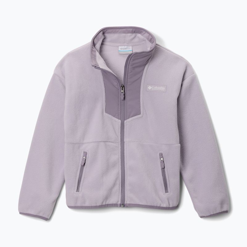 Children's fleece sweatshirt Columbia Sequoia Grove Full Zip Fleece lavender pearl/shale purple