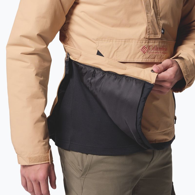 Men's insulated jacket Columbia Challenger II Ins Pullover canoe/black 12