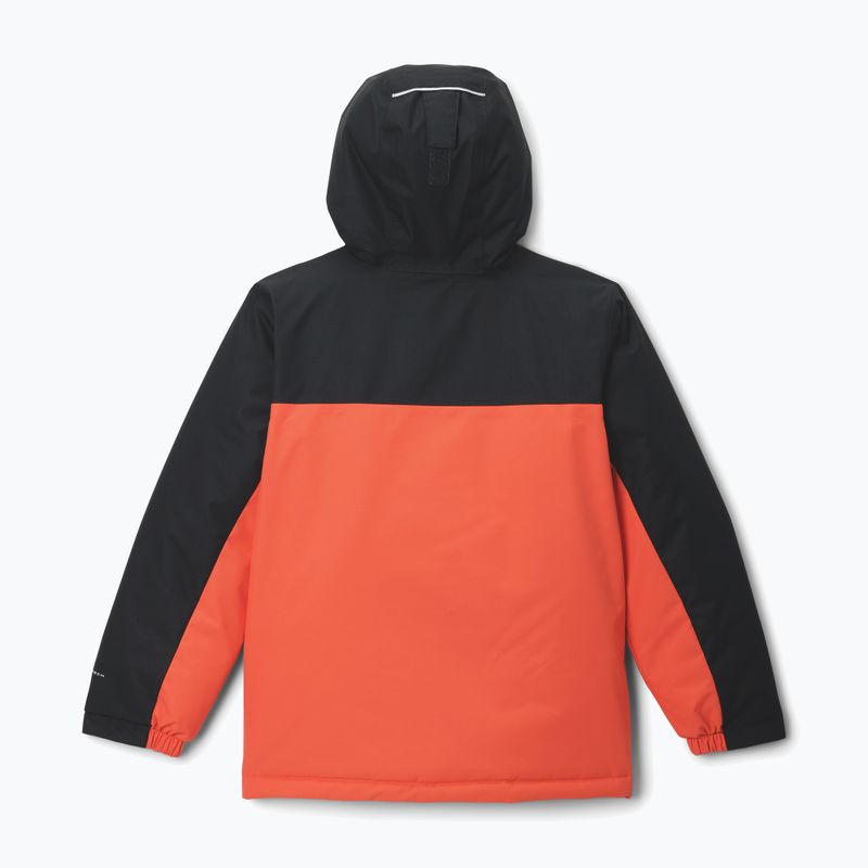 Children's ski jacket Columbia Hikebound II Insulated zing/black 2