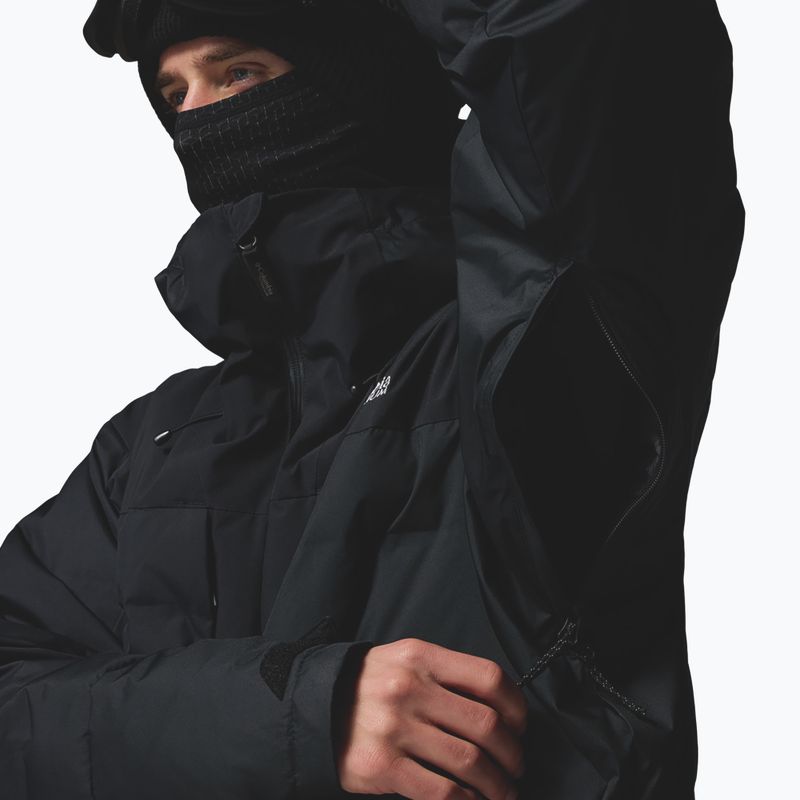 Men's ski jacket Columbia Glacier Ridge Down black 8