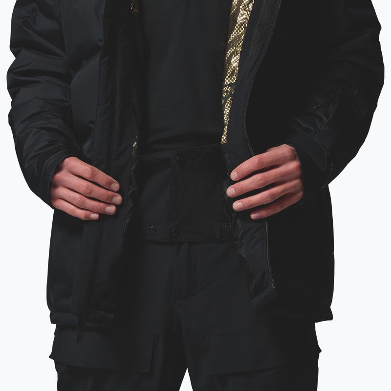 Men's ski jacket Columbia Glacier Ridge Down black 12