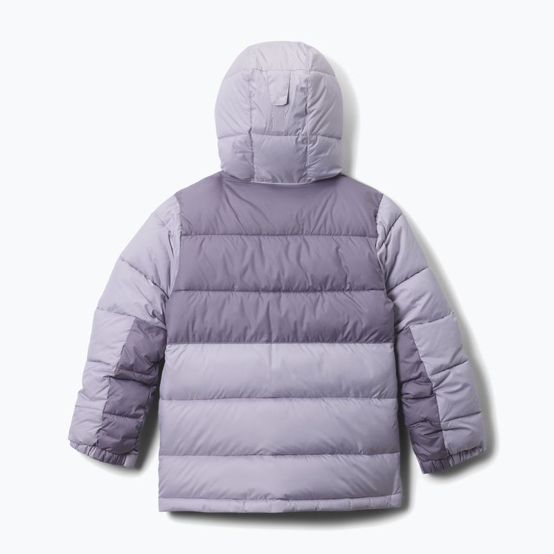 Children's insulated jacket Columbia Pike Lake II Hooded lavender pearl/shale purple 2