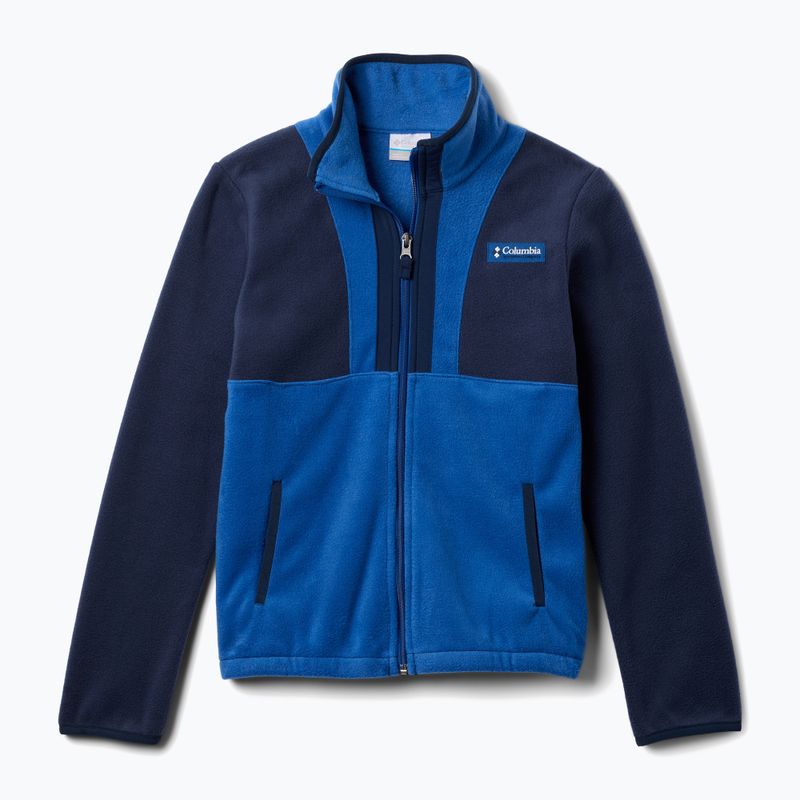 Men's sweatshirt Columbia Back Bowl II Full Zip collegiate navy/mountain blue