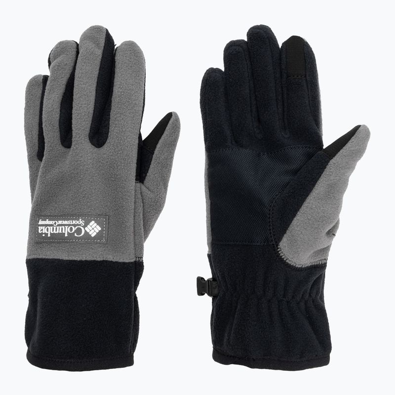 Men's trekking gloves Columbia Sequoia Grove city grey/black