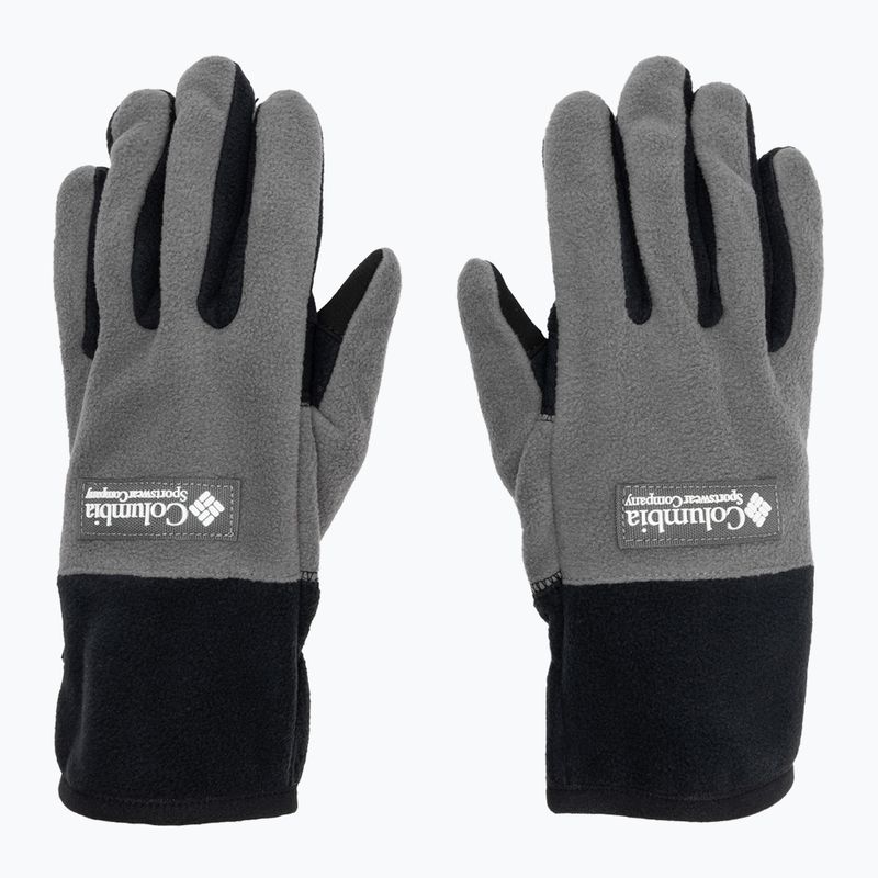 Men's trekking gloves Columbia Sequoia Grove city grey/black 2