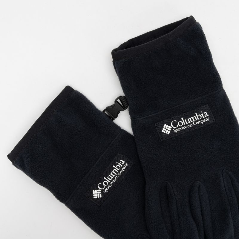 Men's trekking gloves Columbia Sequoia Grove black 4