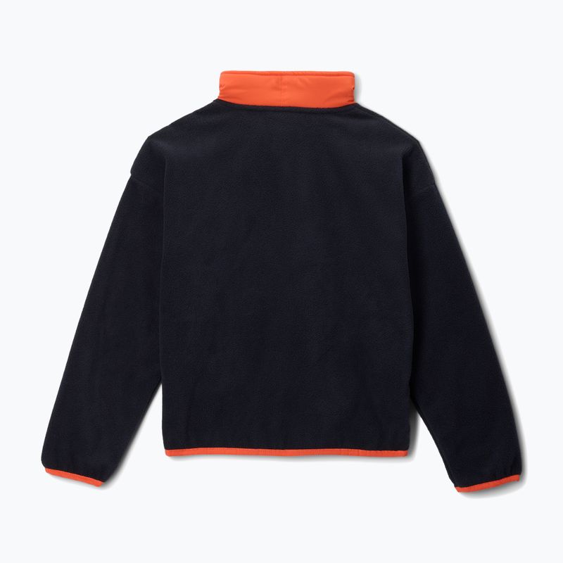 Children's sweatshirt Columbia Sequoia Grove Half Zip Fleece black/zing 2