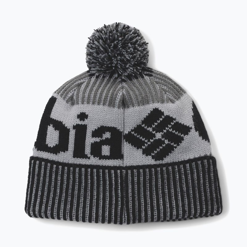 Children's winter hat Columbia Polar Powder III black/columbia grey/city grey 3