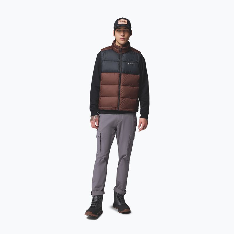 Men's gilet Columbia Pike Lake II tobacco/black 2