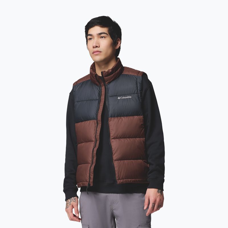 Men's gilet Columbia Pike Lake II tobacco/black 4