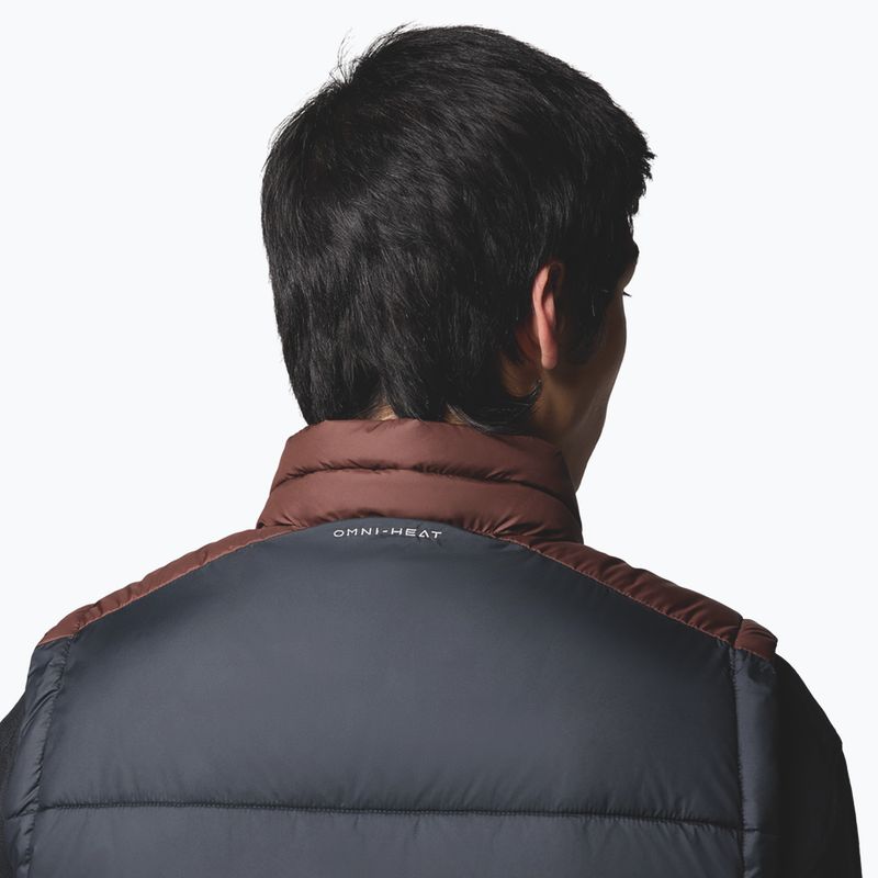 Men's gilet Columbia Pike Lake II tobacco/black 10
