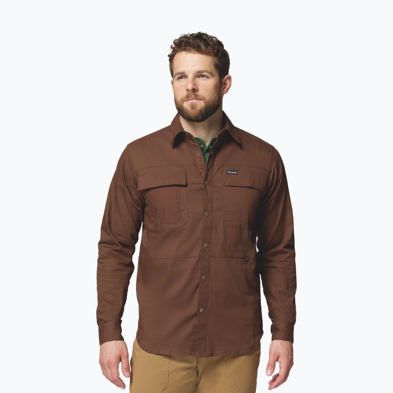 Men's shirt Columbia Landroamer Twill tobacco