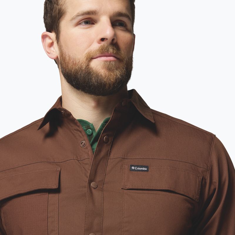 Men's shirt Columbia Landroamer Twill tobacco 6