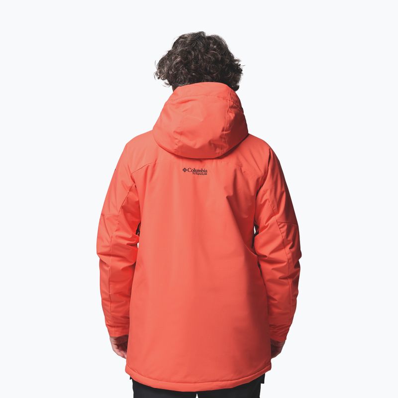 Men's ski jacket Columbia Winter District III zing/black 3