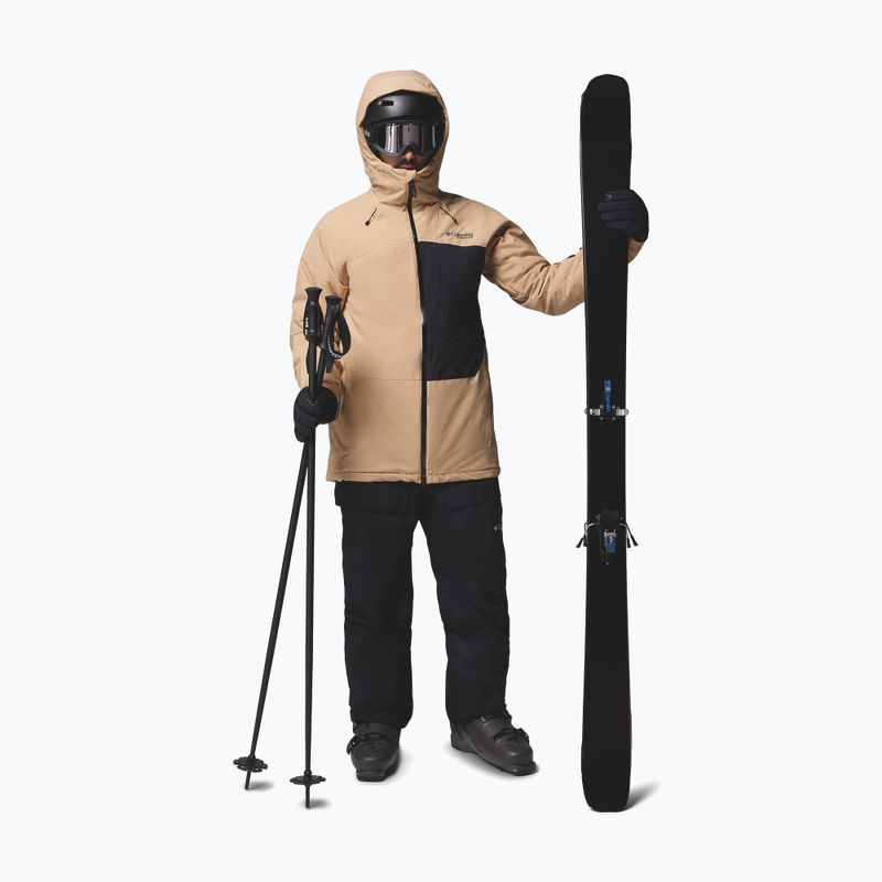 Men's ski jacket Columbia Winter District III canoe/black 2